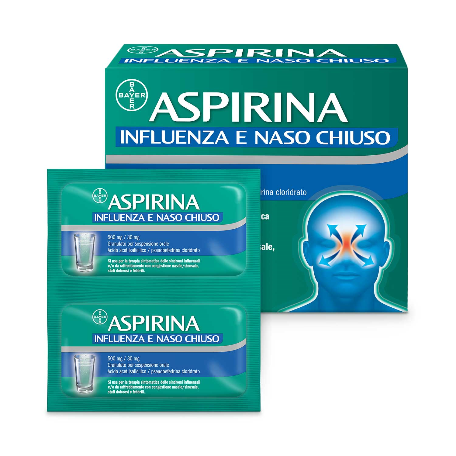 ASPIRINA INFLUENZA E NASO C*20 - Farmapre