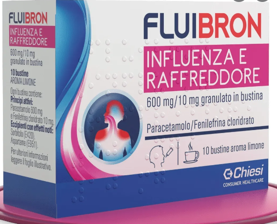 FLUIBRON INFLUENZA E RAFF*10BS - Farmapre