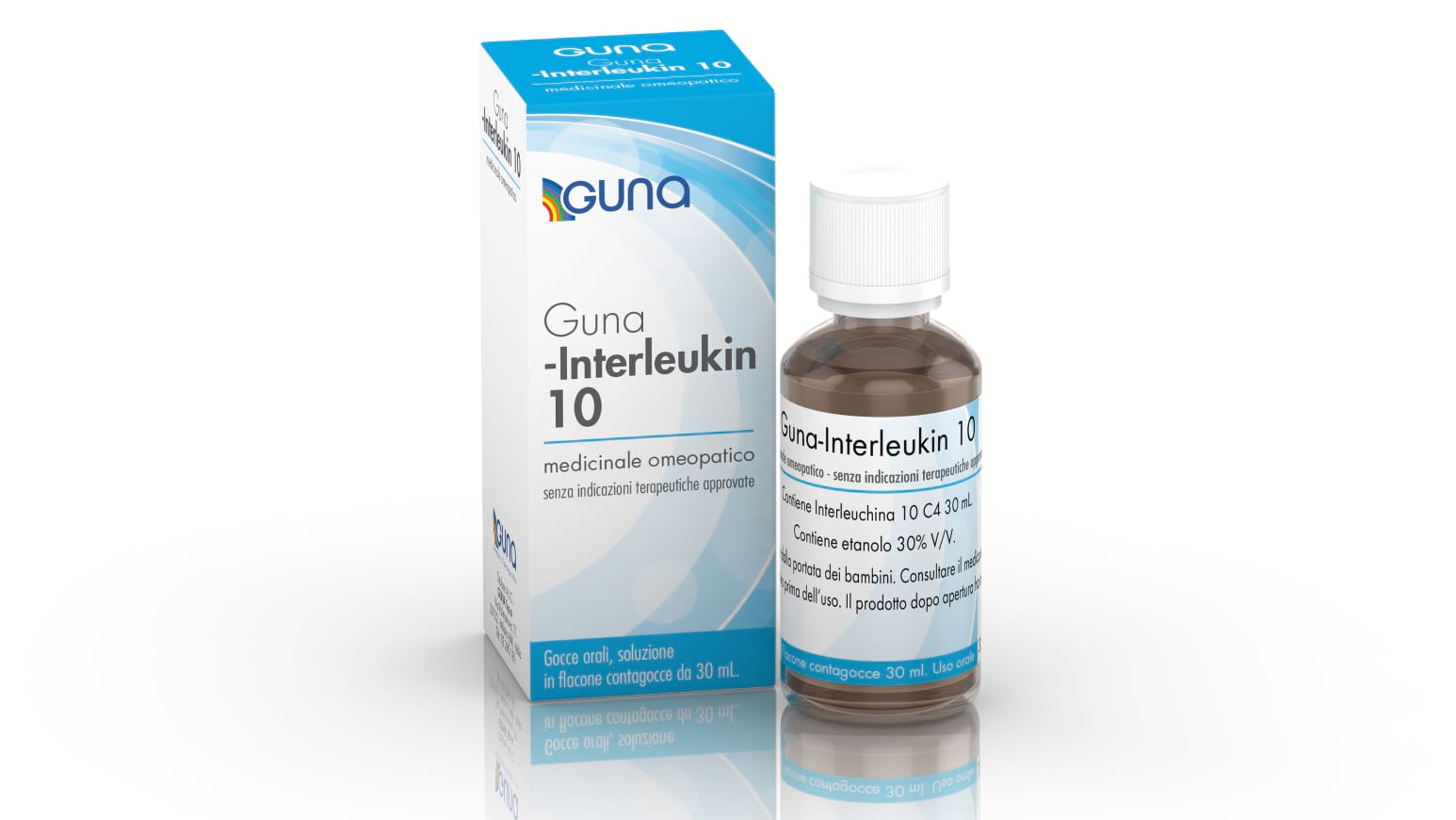 GUNA INTERLEUKIN 10*C4 GTT30ML - Farmapre