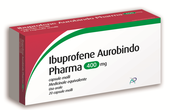 IBUPROFENE AUR*20CPS MOL 400MG - Farmapre