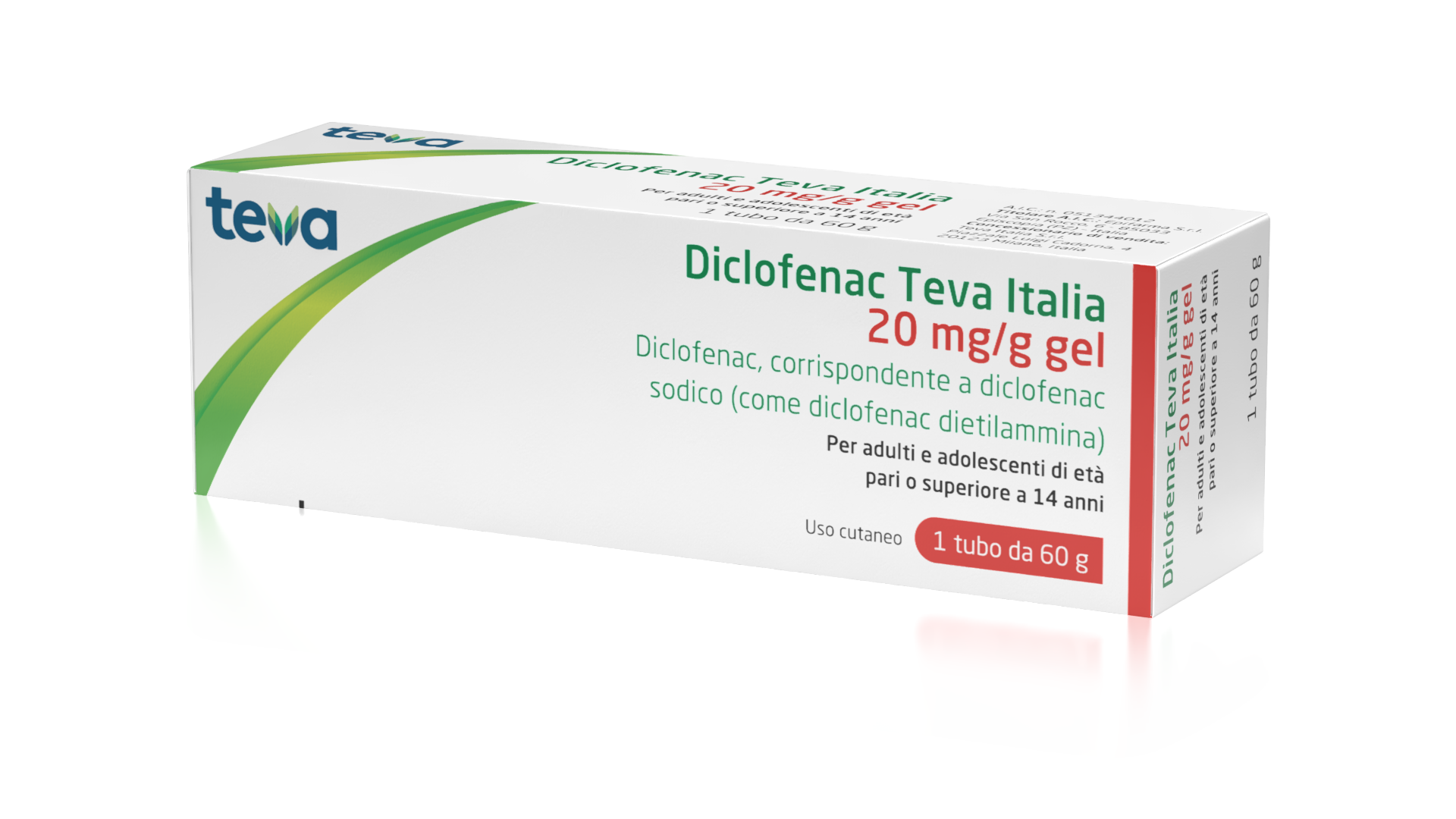 DICLOFENAC TE*GEL 60G 20MG/G - Farmapre