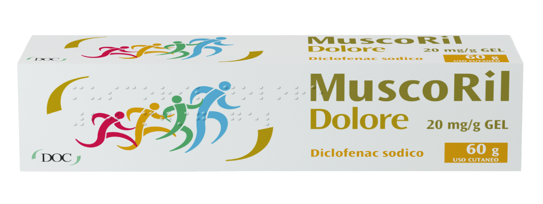 MUSCORIL DOLORE*GEL 60G 20MG/G - Farmapre