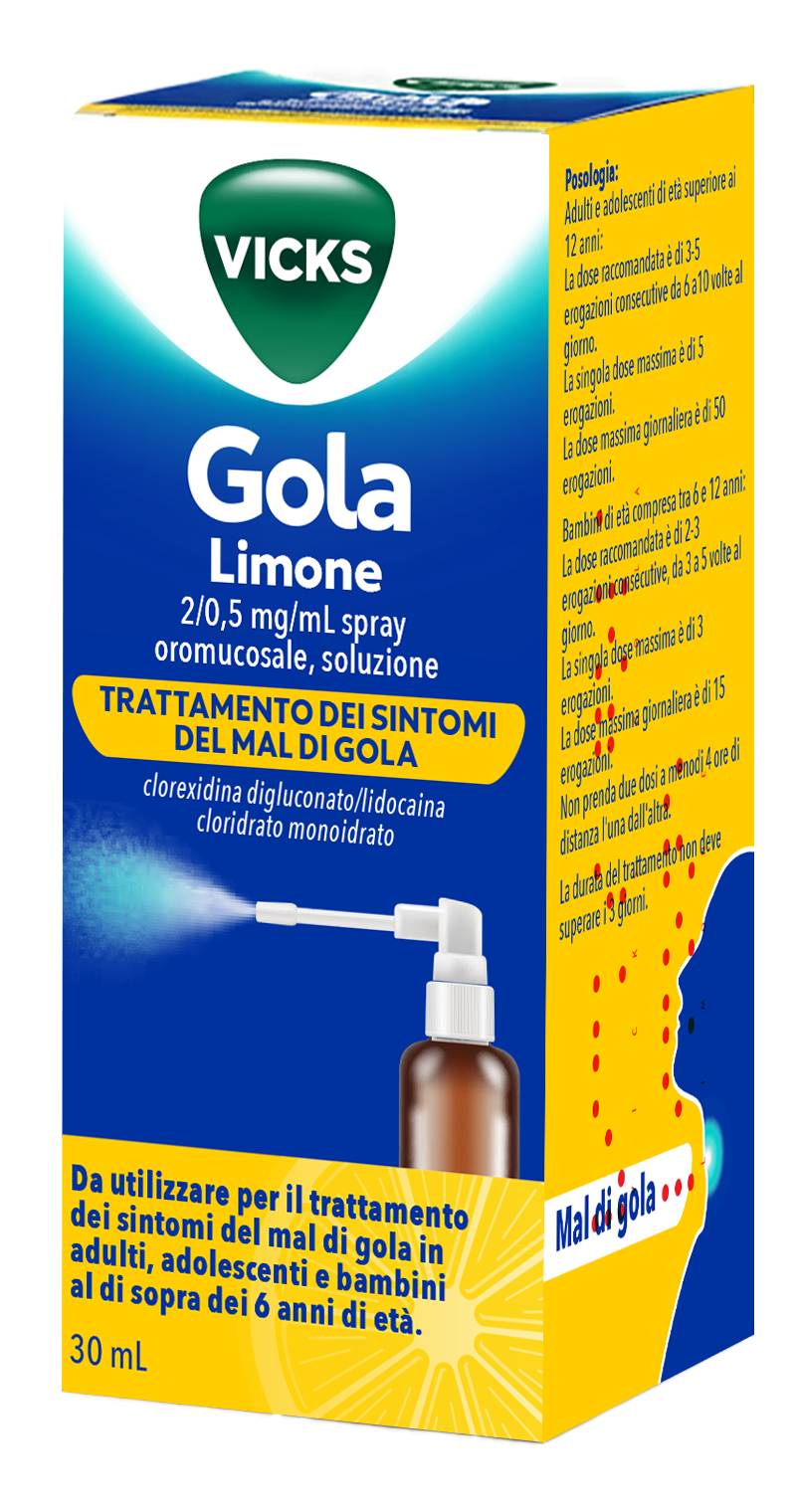 VICKS GOLA*SPR 30ML 2MG+0,5MG - Farmapre