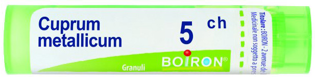 CUPRUM METALLICUM 5 CH GRANULI - Farmapre
