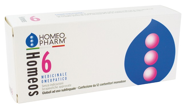 HOMEOS 6 GLOBULI 15 TUBI - Farmapre
