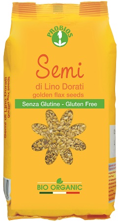 SEMI DI LINO DORATI ITALIANI 500 G - Farmapre