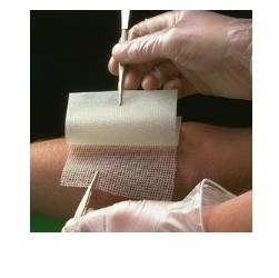 GARZA MEDICATA BACTIGRAS CON CLOREXIDINA ACETATO 0,5% 10X10CM 10 PEZZI - Farmapre