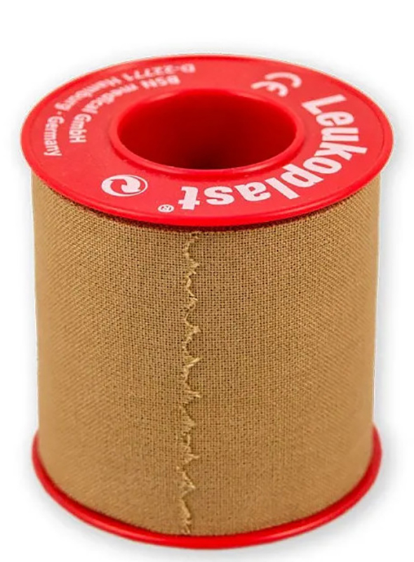 CEROTTO CHIRURGICO PER FISSAGGIO MEDICAZIONI IN ROCCHETTO LEUKOPLAST SUPPORTO VISCOSA COLOR PELLE MASSA ADESIVA CAUCCIU' OSSIDO DI ZINCO 10X500CM - Farmapre