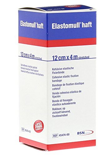 BENDA ELASTICA AUTOADESIVA ELASTOMULL HAFT COMPRESSIONE FORTE 12X400 CM - Farmapre