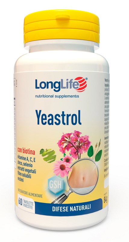 LONGLIFE YEASTROL 60 TAVOLETTE RIVESTITE - Farmapre
