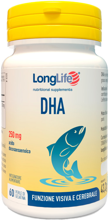 LONGLIFE DHA 250 MG 60 PERLE - Farmapre