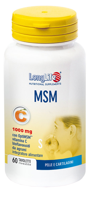 LONGLIFE MSM 1000 MG 60 TAVOLETTE - Farmapre