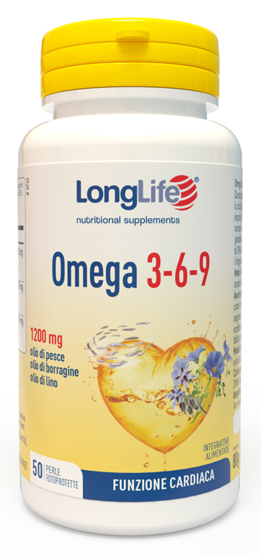 LONGLIFE OMEGA 3-6-9 50 PERLE FOTOPROTETTE - Farmapre