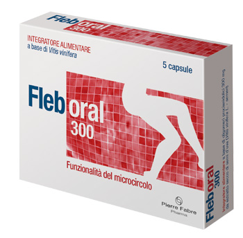 FLEBORAL 300 5 CAPSULE - Farmapre