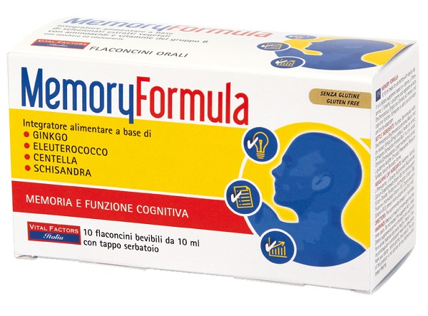 MEMORY FORMULA 10 FLACONCINI 10 ML - Farmapre