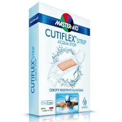 CEROTTO MASTER-AID CUTIFLEXMED STRIP TRASPARENTE IMPERMEABILE SUPPORTO IN POLIURETANO GRANDE 10 PEZZI - Farmapre