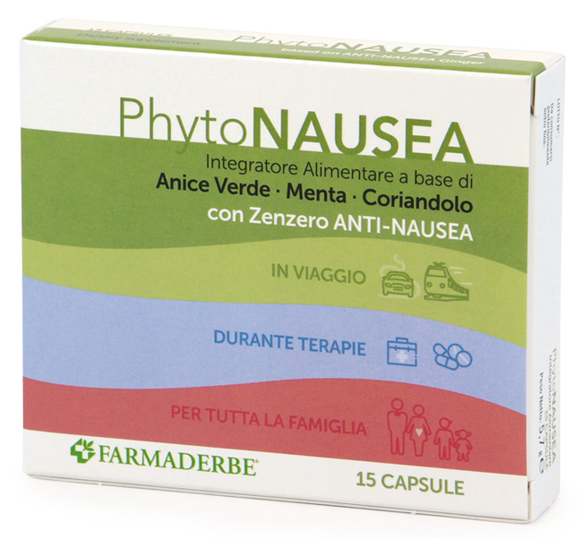 PHYTO NAUSEA 15 CAPSULE - Farmapre