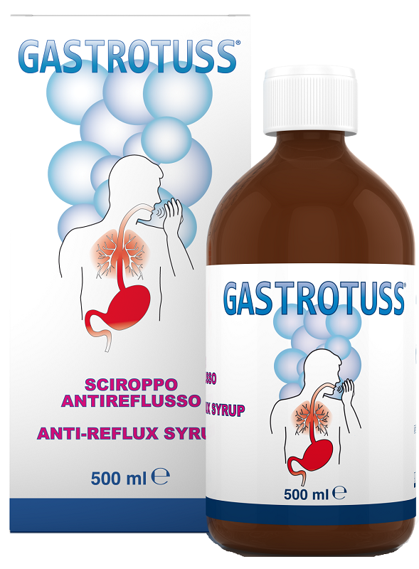 SCIROPPO ANTIREFLUSSO GASTROTUSS 500 ML - Farmapre