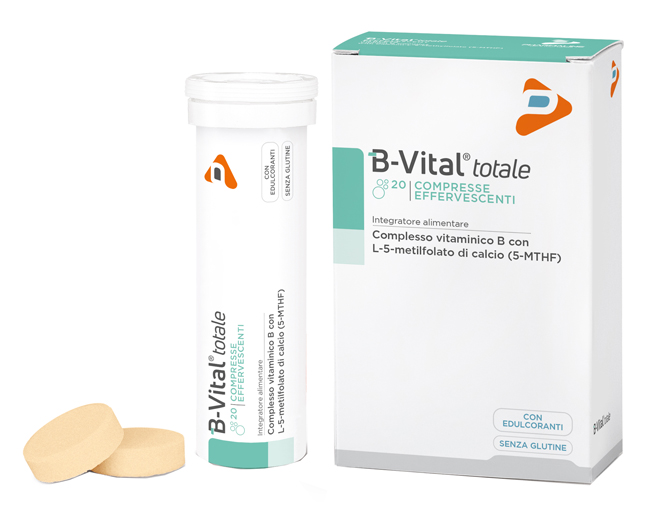 B-VITAL TOTALE ARANCIA 2 TUBI 10 COMPRESSE EFFERVESCENTI - Farmapre