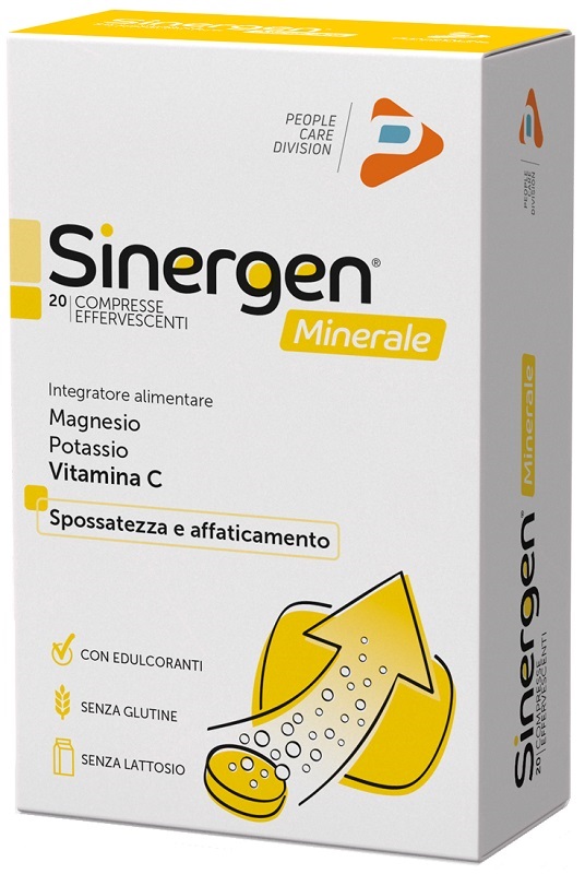 SINERGEN MINERALE LIMONE 20 COMPRESSE EFFERVESCENTI - Farmapre