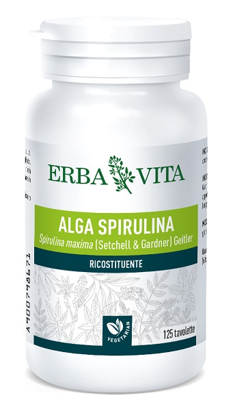 ALGA SPIRULINA 125 TAVOLETTE 400 MG - Farmapre