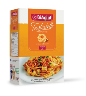 BIAGLUT TAGLIATELLE ALL'UOVO 250 G - Farmapre
