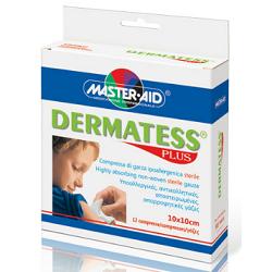 GARZA DERMATESS PLUS 10X10 12 PEZZI - Farmapre