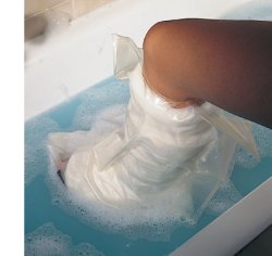 ACQUASTOP AVANBRACCIO COPERTURA RIUTILIZZABILE PER LA PROTEZIONE, DURANTE LA DOCCIA O IL BAGNO, DEGLI ARTI CON GESSI E BENDAGGI - Farmapre