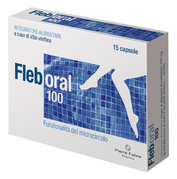 FLEBORAL 100 15 CAPSULE - Farmapre