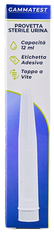 PROVETTA STERILE PER URINA 12ML GAMMADIS - Farmapre