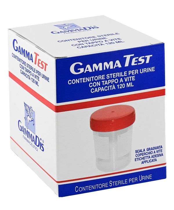 CONTENITORE STERILE PER LA RACCOLTA URINA 120 ML GAMMADIS - Farmapre