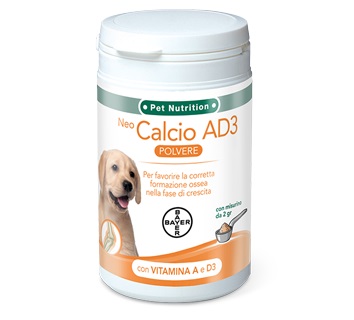 NEO CALCIO AD3 SOLUBILE SVILUPPO POLVERE BARATTOLO 200 G - Farmapre