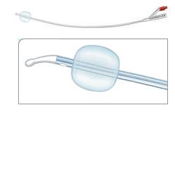 CATETERE FOLEY IN SILICONE PER ADULTI BRILLANT PLUS 2 VIE SENZA SCANALATURE CH14 LUNGHEZZA 41 CM PALLONCINO 10 ML PUNTA CILINDRICA 2 FORI 1 PEZZO - Farmapre