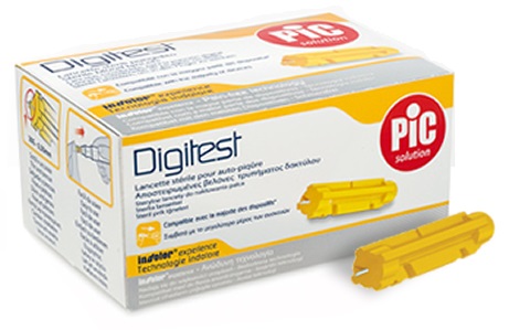 LANCETTE PUNGIDITO PIC DIGITEST 30 GAUGE 200 PEZZI - Farmapre