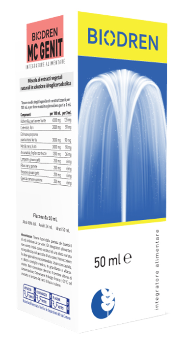 BIODREN MC GENIT SOLUZIONE IDROALCOLICA 50 ML - Farmapre