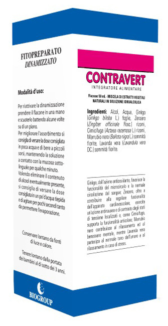 CONTRAVERT 50 ML SOLUZIONE IDROALCOLICA - Farmapre