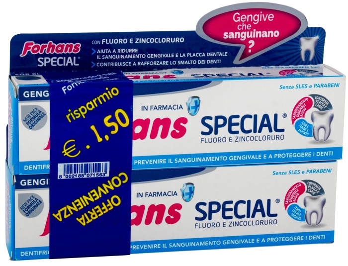 FORHANS SP DENTIF 2X75ML - Farmapre