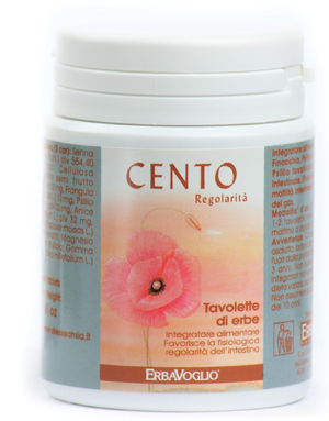CENTO LASSATIVO ERBE 100 TAVOLETTE - Farmapre