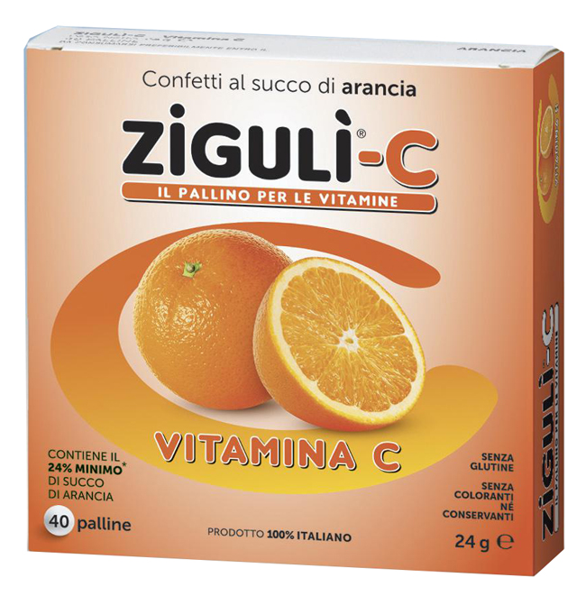 ZIGULI C ARANCIA 40 CONFETTI 24 G - Farmapre