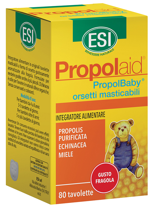 ESI PROPOLAID ORSETTI JUNIOR 80 TAVOLETTE - Farmapre
