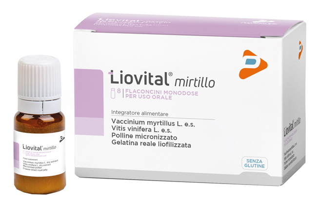 LIOVITAL MIRTILLO 8 FLACONCINI 10 ML - Farmapre