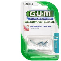 GUM PROXABRUSH CLASSIC 614 SCOVOLINO INTERDENTALE 8 PEZZI - Farmapre