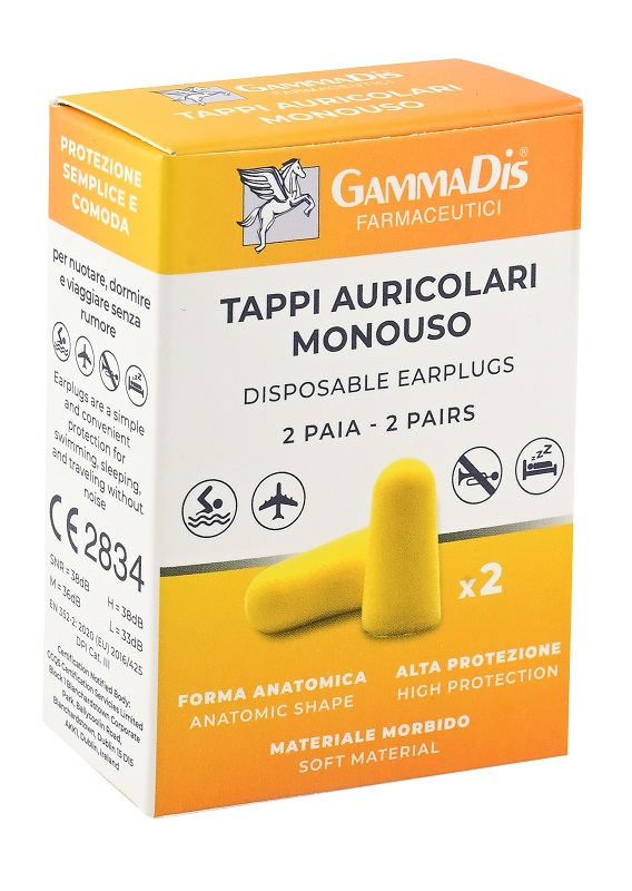 TAPPO AURICOLARE EAR GOMMAPIUMA 4 PEZZI GAMMADIS - Farmapre