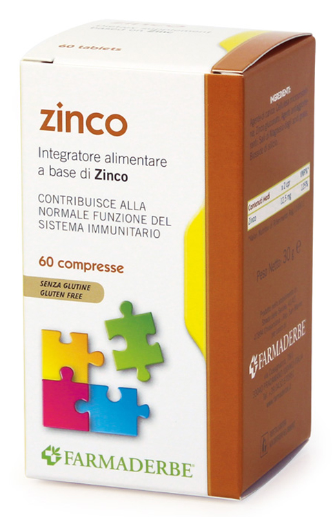 ZINCO 60 COMPRESSE - Farmapre