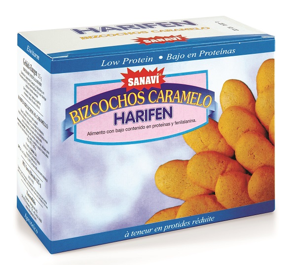 HARIFEN BISCOTTI CARAMELLO 125 G - Farmapre