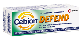 CEBION DEFEND 12 COMPRESSE EFFERVESCENTI - Farmapre