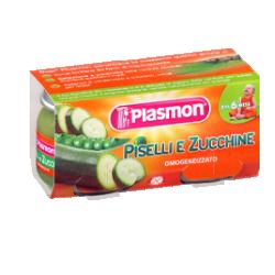 PLASMON OMOGENEIZZATO PISELLI ZUCCHINE 80 G X 2 PEZZI - Farmapre