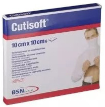 GARZA IDROFILA COMPRESSA CUTISOFT TESSUTO NON TESSUTO 10X10 CM 6 PEZZI - Farmapre