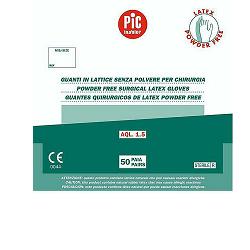 GUANTO PIC CHIRURGICO IN LATTICE STERILE SENZA POLVERE MISURA 7,5 - Farmapre