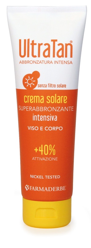 ULTRA TAN CREMA SOLARE SUPERABBRONZANTE INTENSIVA VISO & CORPO +40% ATTIVAZIONE 125 ML - Farmapre
